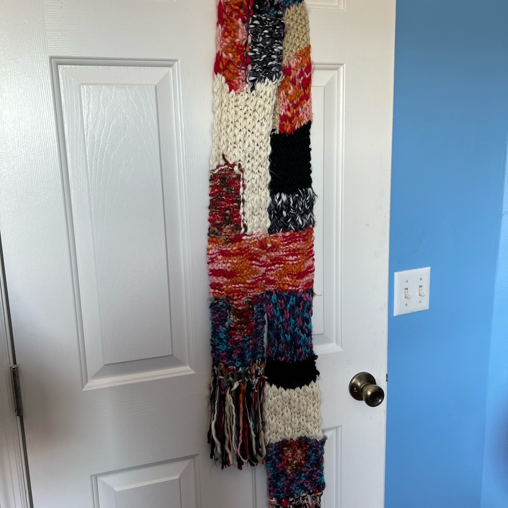 New vintage patchwork scarf